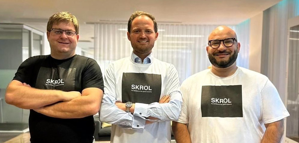 From left to right: Mitja Sadar (CFO), Michael Cassau (Founder & CEO), Christopher Silva (Co-Founder & CTO)